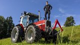 Der Massey Ferguson 3125 von Silvan Schweizer.  (Bild: «die grüne» / Gian Vaitl)