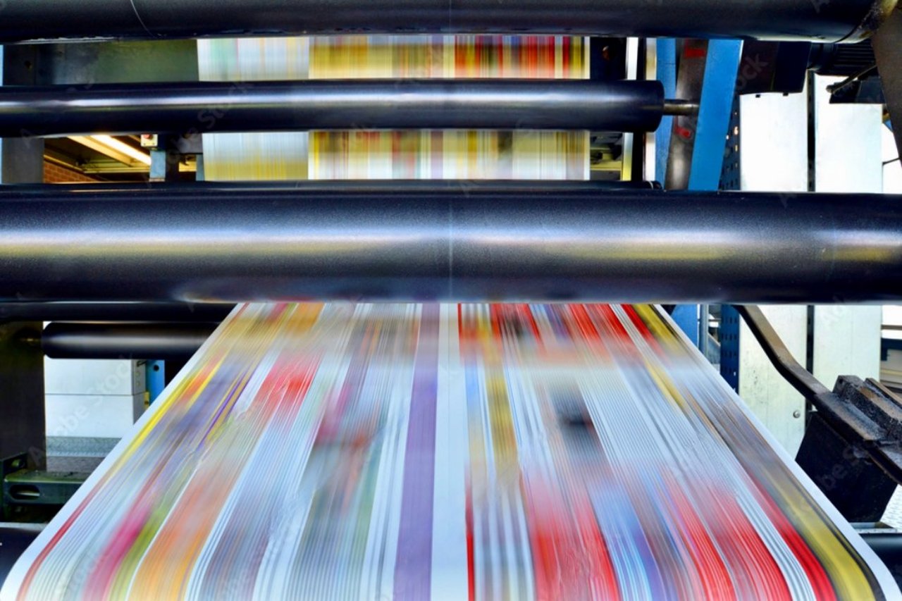 Druckmaschine, Symbolbild