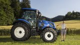 Der New Holland T5 120 DCT von Niklaus Bürki aus Bowil BE  (Bild: «die grüne» / Pia Neuenschwander)