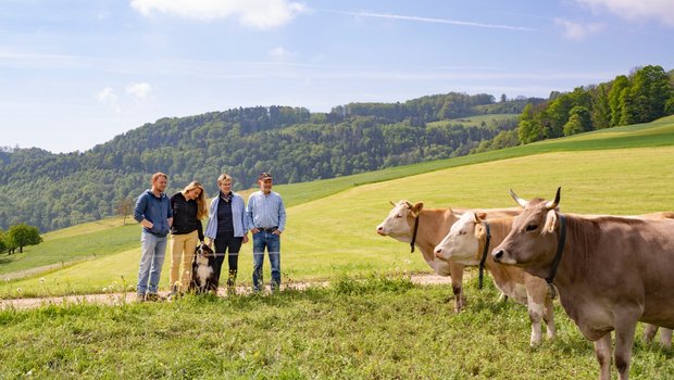 Die Pächter Manuela Lerch und Noah Handschin haben ein gutes Verhältnis mit den Verpächtern Vreni und Peter Gysin.