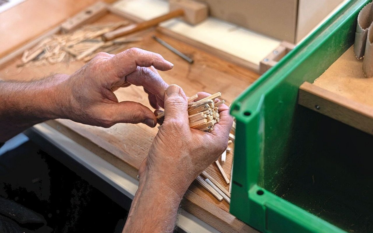 Wer das ganze Leben gearbeitet hat und weiterhin Beschäftigung sucht, kann zum Beispiel in «Haus & Hof Hermolingen» in der Werkstatt mitarbeiten.