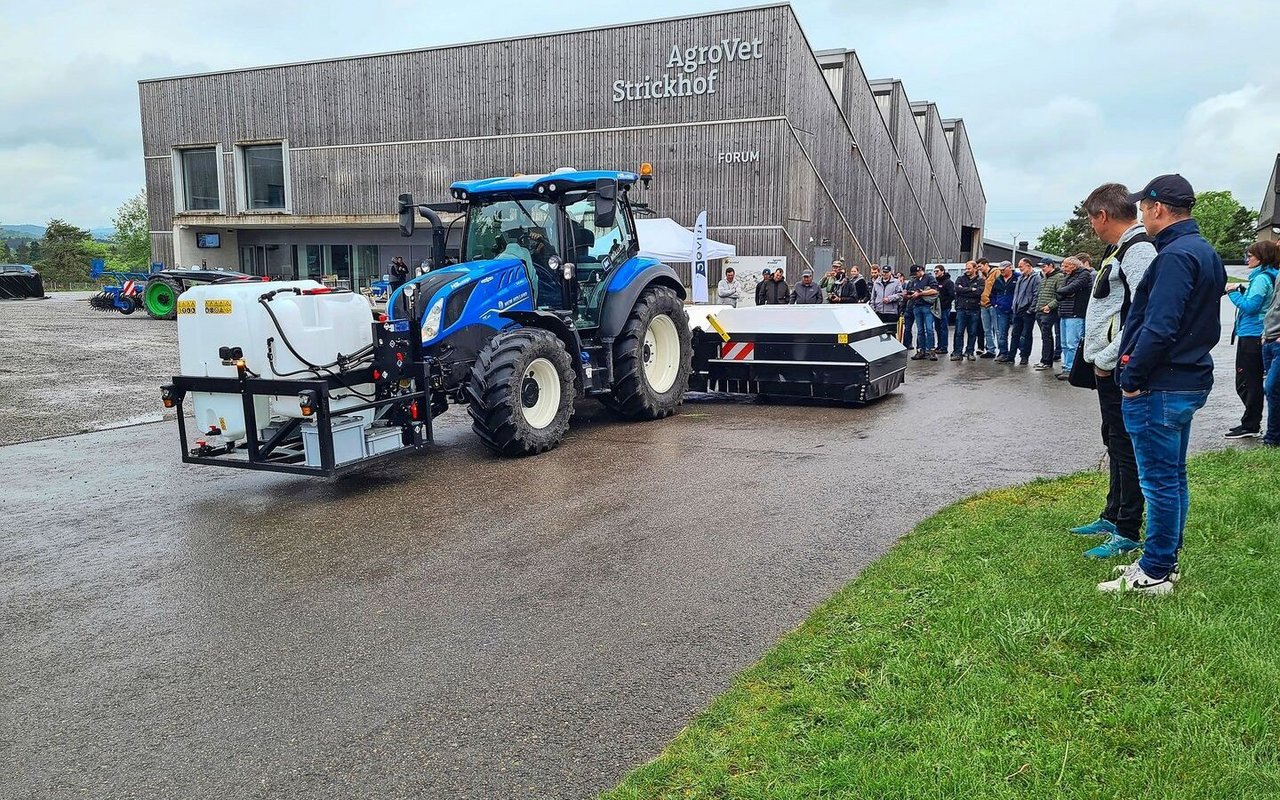 Am Strickhof fand eine Tagung zur Pflanzenschutzoptimierung dank Digitalisierung statt.