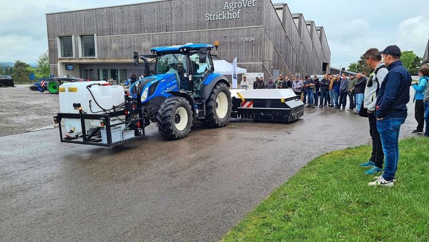 Am Strickhof fand eine Tagung zur Pflanzenschutzoptimierung dank Digitalisierung statt.