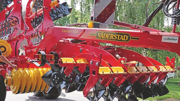 Die Crosscutter-Scheiben lassen sich an den Väderstad Kurzscheibeneggen montieren. Bild: Beat Schmid