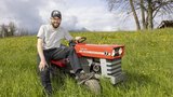 Der Massey Ferguson 7 ist der Traumtraktor von Thomas Durrer.  (Bild: «die grüne» / Gian Vaitl)