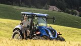 Der New Holland T5 120 DCT von Niklaus Bürki aus Bowil BE  (Bild: «die grüne» / Pia Neuenschwander)