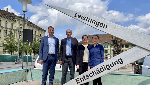 Gruppenbild der Führungskräfte von SBV, SBLV und JULA.