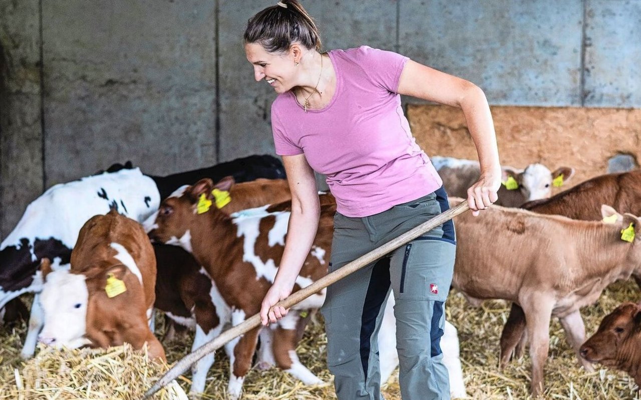 Die Mastkälber kann Anja Hodel in Zusammenarbeit mit der UFA an die Anicom liefern.