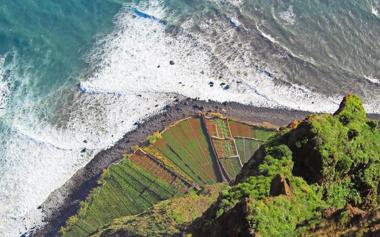 Die Landwirtschaft Madeiras ist kleinstrukturiert und ein wichtiges Merkmal ist der Terrassenanbau. Die Landwirtschaft macht hier rund 8 % des Bruttoinlandproduktes aus. Die Hauptlandesprodukte sind Wein, Rum und Bananen.