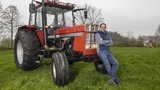 Der IHC 955 ist Tobias Brunners Traumtraktor.  (Bild: «die grüne» / Gian Vaitl)